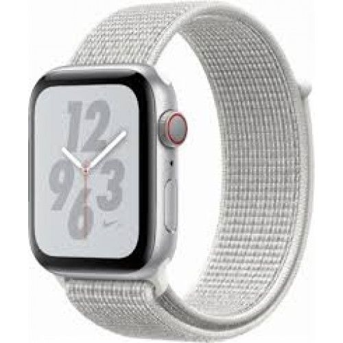 Apple Watch Series 4 40mm Silver Aluminum Case With Summit White Nike Sport Loop (GPS) MU7F2