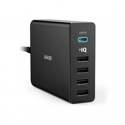 SẠC NHANH ANKER A2053 PD 5 CỔNG USB