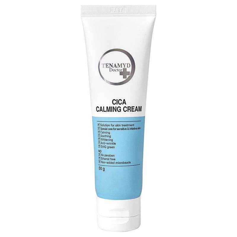  Kem dưỡng ẩm phục hồi và làm dịu da - TENAMYD DOCTOR CICA CALMING CREAM/ Tuýp/ 50g 