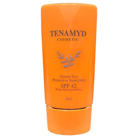  Kem chống nắng trà xanh SPF42/PA++ - TENAMYD GREEN TEA PROTECTIVE SUNSCREEN SPF42 WATER  RESISTANT/PA++/ Tuýp/ 70ml 