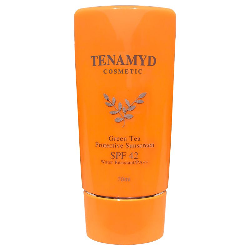 Kem chống nắng trà xanh SPF42/PA++ - TENAMYD GREEN TEA PROTECTIVE SUNSCREEN SPF42 WATER RESISTANT/PA++/ Tuýp/ 70ml