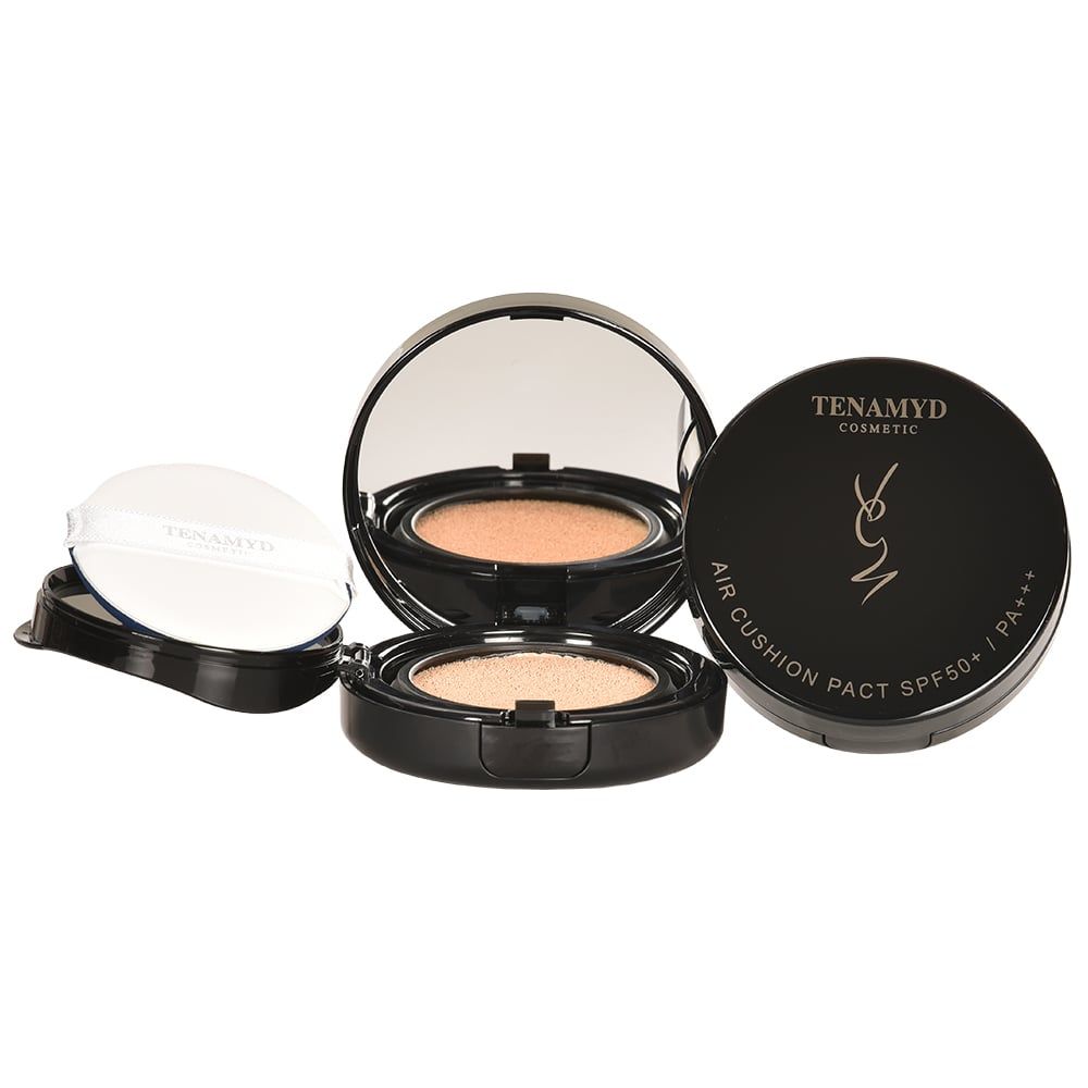 Phấn nước trang điểm SPF50+/ PA+++ - TENAMYD AIR CUSHION PACT SPF50+/ PA+++/ Hộp/ 12g