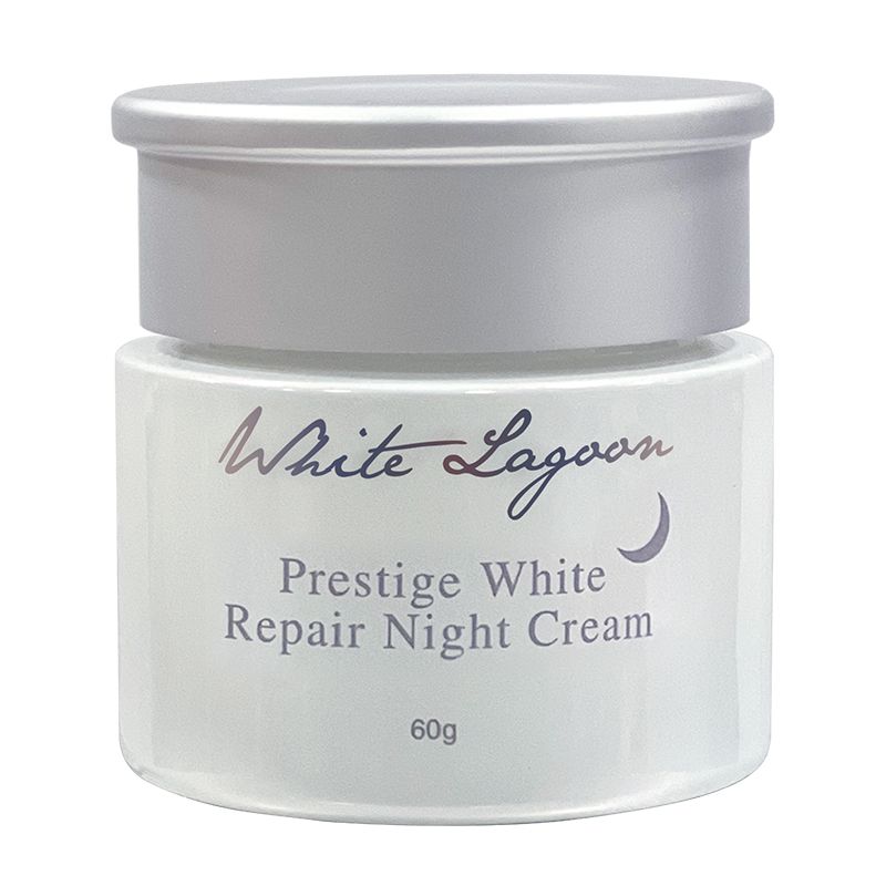 Kem dưỡng trắng da ban đêm - TENAMYD WHITE LAGOON PRESTIGE WHITE REPAIR NIGHT CREAM/ Lọ / 60g