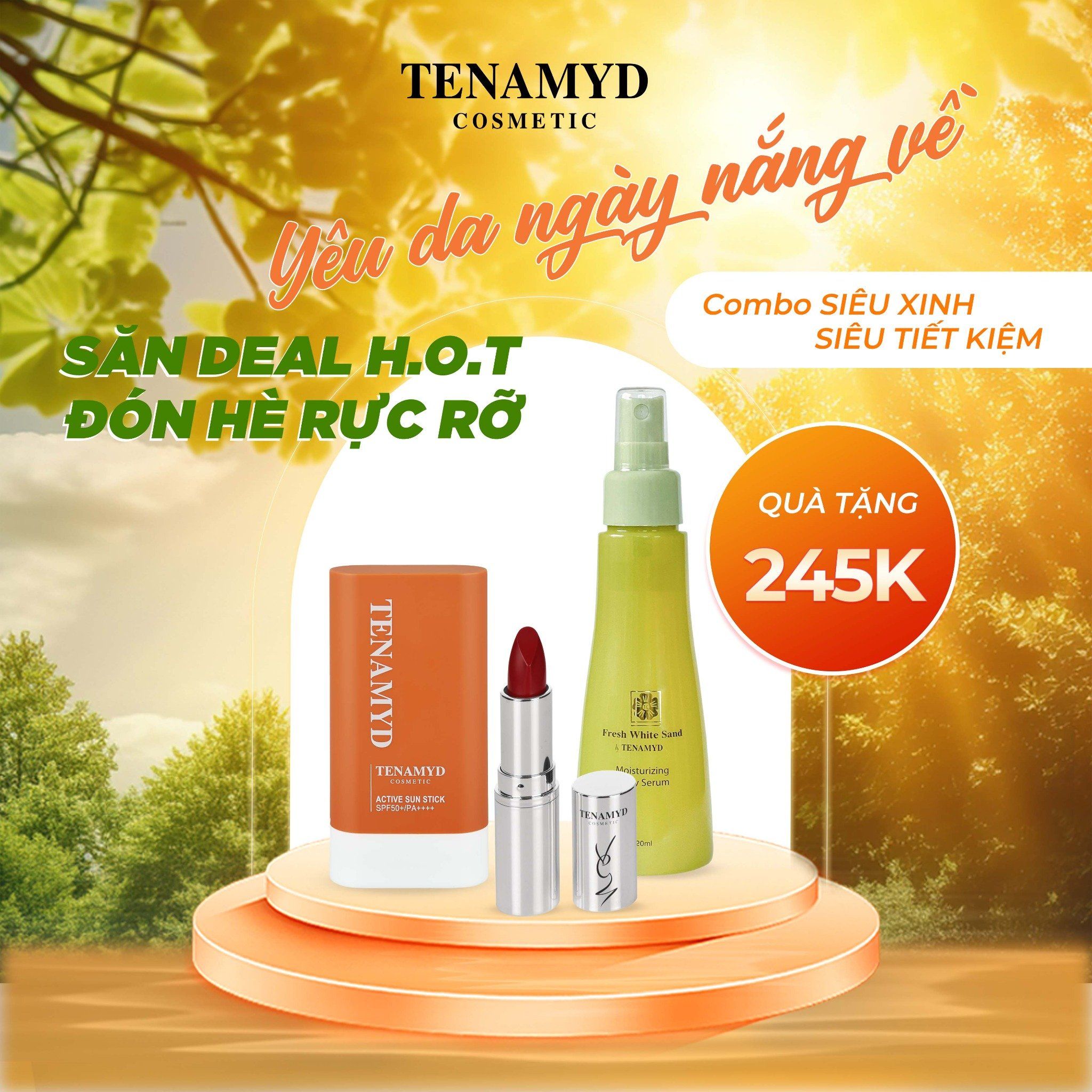 Combo: SIÊU XINH SIÊU TIẾT KIỆM - GIÁ 1.283.000đ