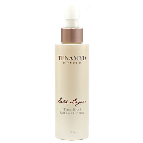  Gel rửa mặt Dành cho da lão hoá - TENAMYD SILK LAGOON TIME BLOCK SOFT GEL CLEANSER/ Chai/ 120ml 