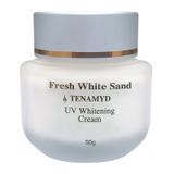  Kem dưỡng trắng da - FRESH WHITE SAND BY TENAMYD UV WHITENING CREAM/ lọ/ 50g 