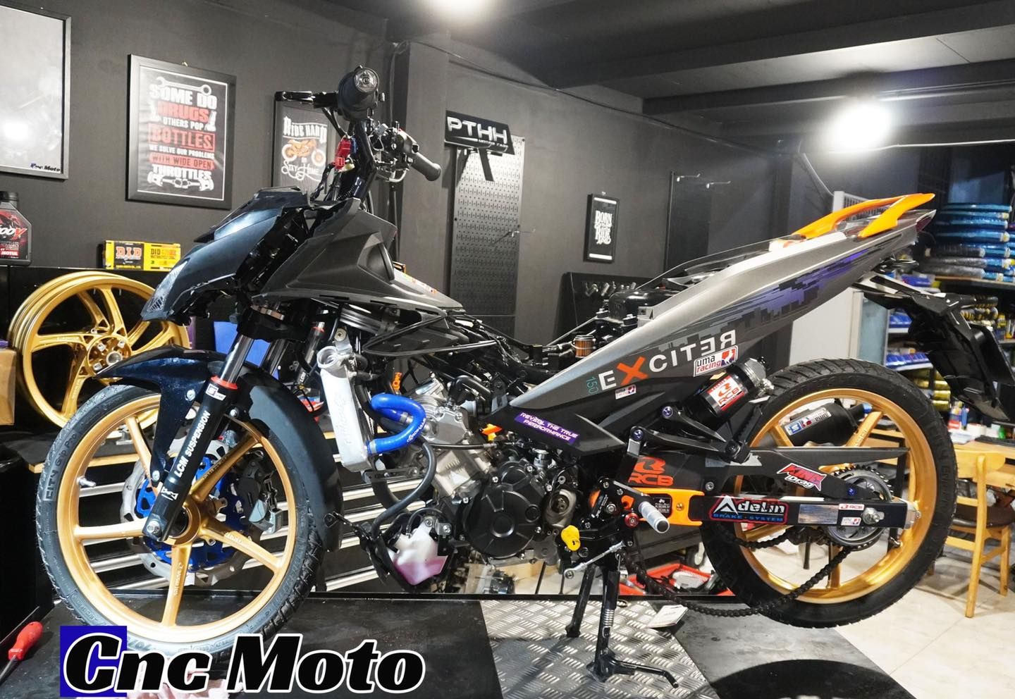 KÉT NƯỚC CONG CARDINALS SIZE LỚN dành cho EXCITER150
