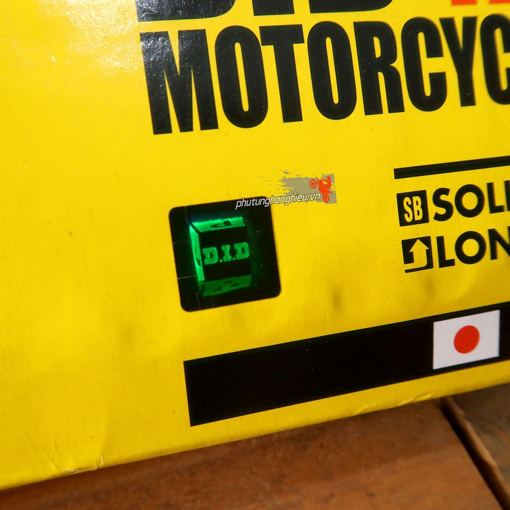 Nhông dĩa Akei kết hợp sên vàng DID Nhật 10 ly cho Yamaha TFX