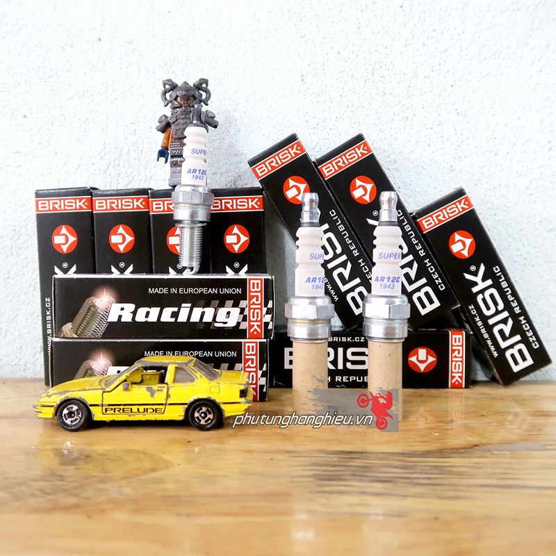 Bugi chân dài Brisk AR12C Copper dành cho Exciter/Fzi/R15/TFX/Raider