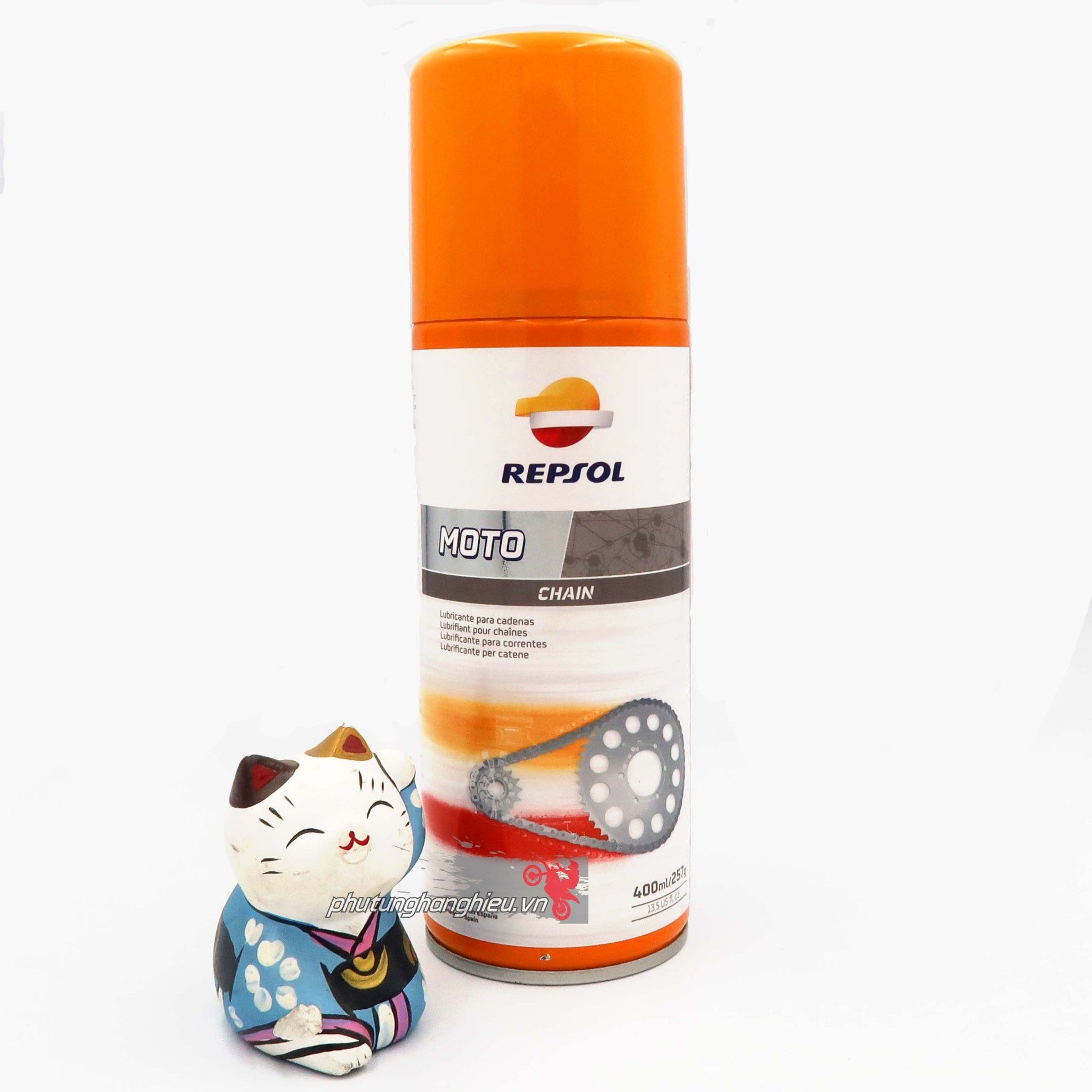 Xịt sên Repsol Moto Chain Lube 400ml