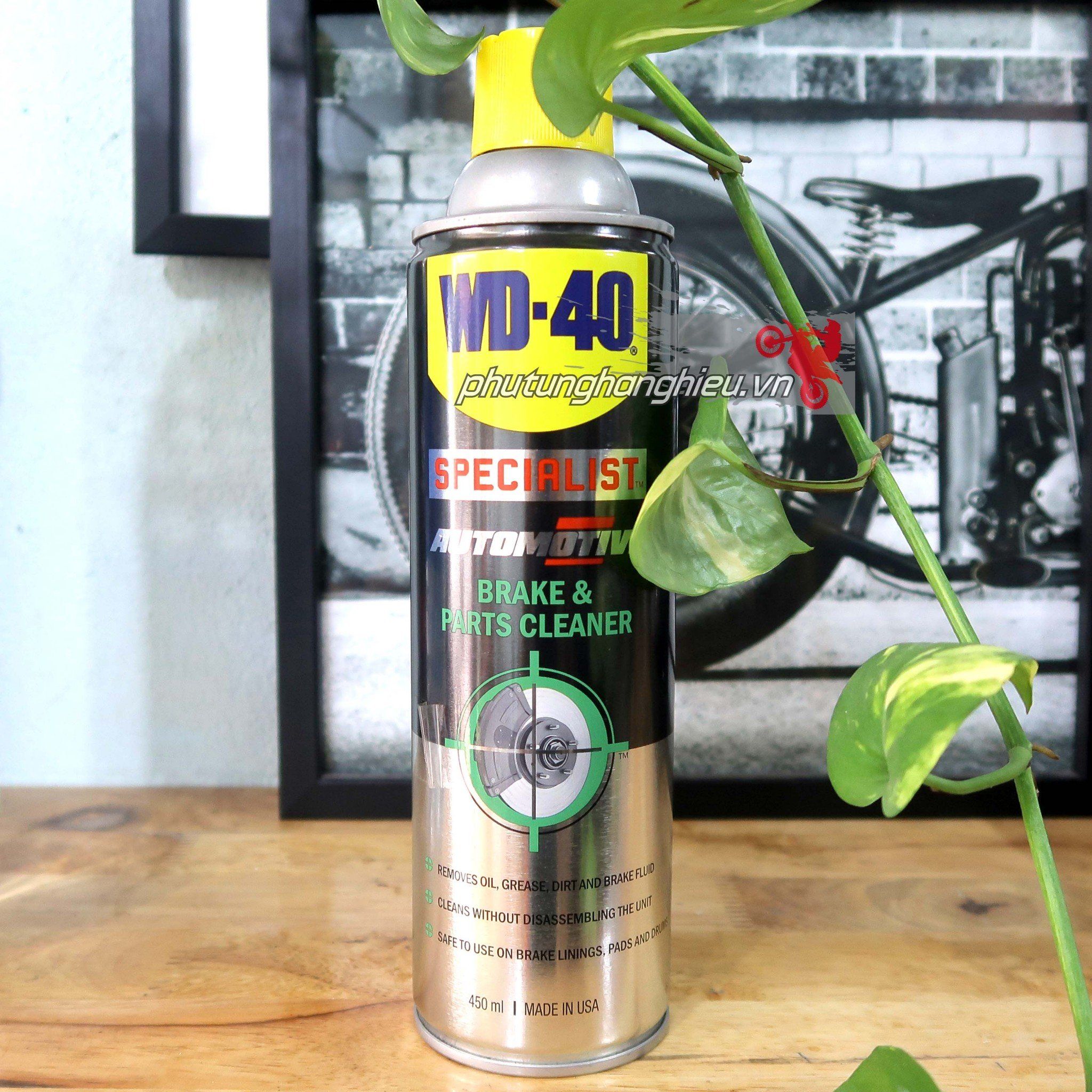Xịt vệ sinh thắng đĩa WD-40 450ml