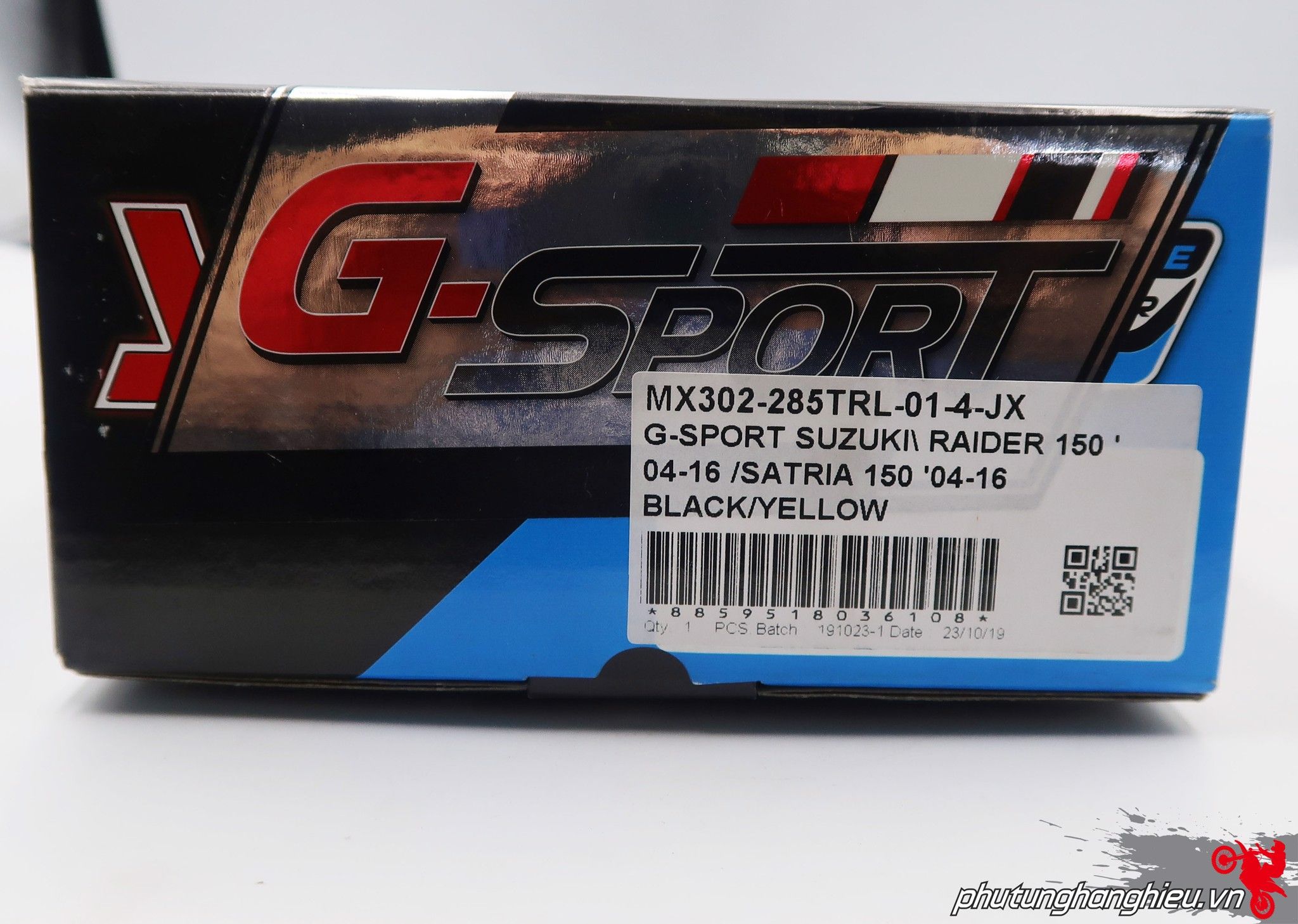 Phuộc YSS G-Sport có bình dầu mẫu mới cho xe Raider/Satria