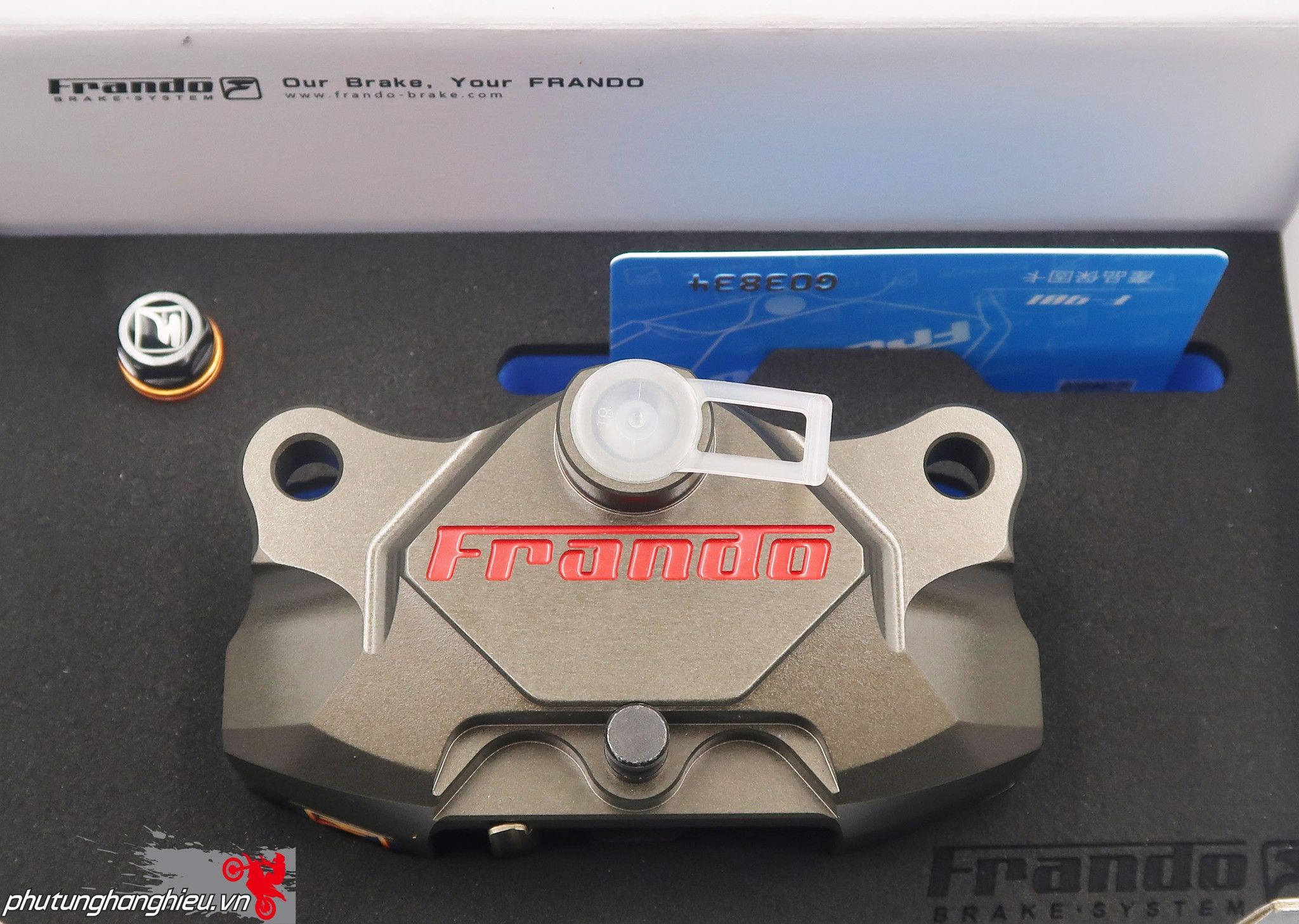 Heo thắng Frando 2 piston đối xứng F901