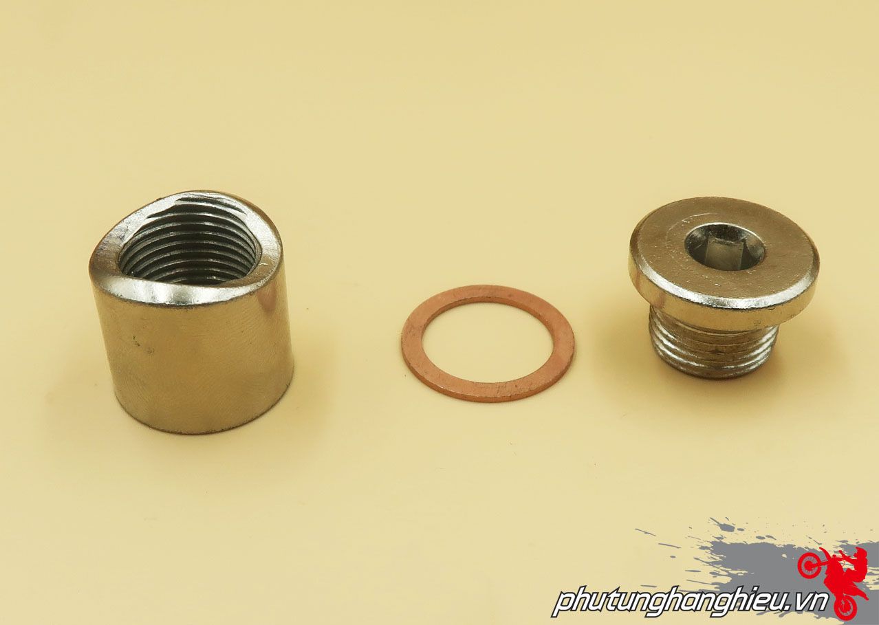 Ốc cảm biến AFR cổ pô 18li dành cho các xe canh xăng DYNO