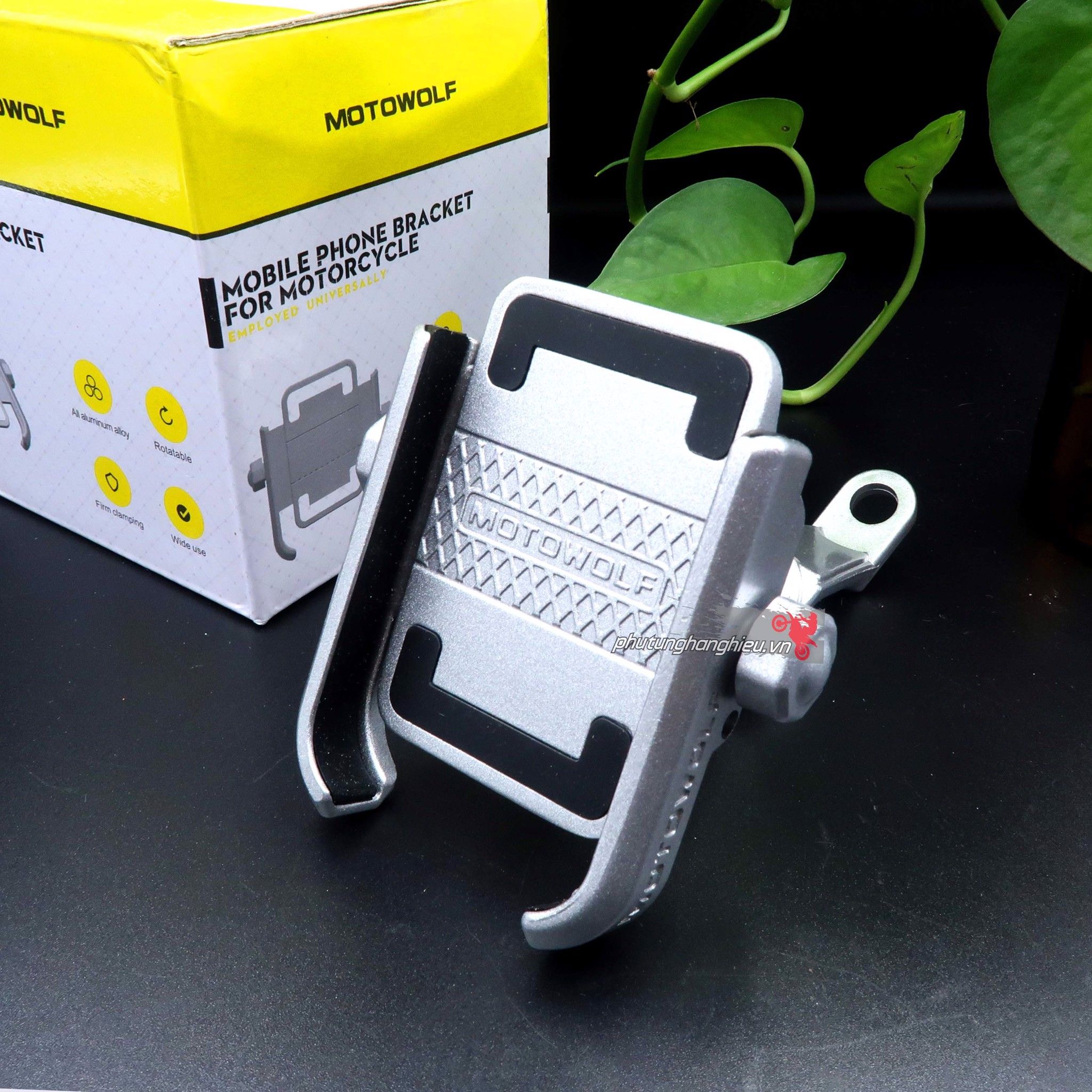 Giá đỡ điện thoại Motowolf