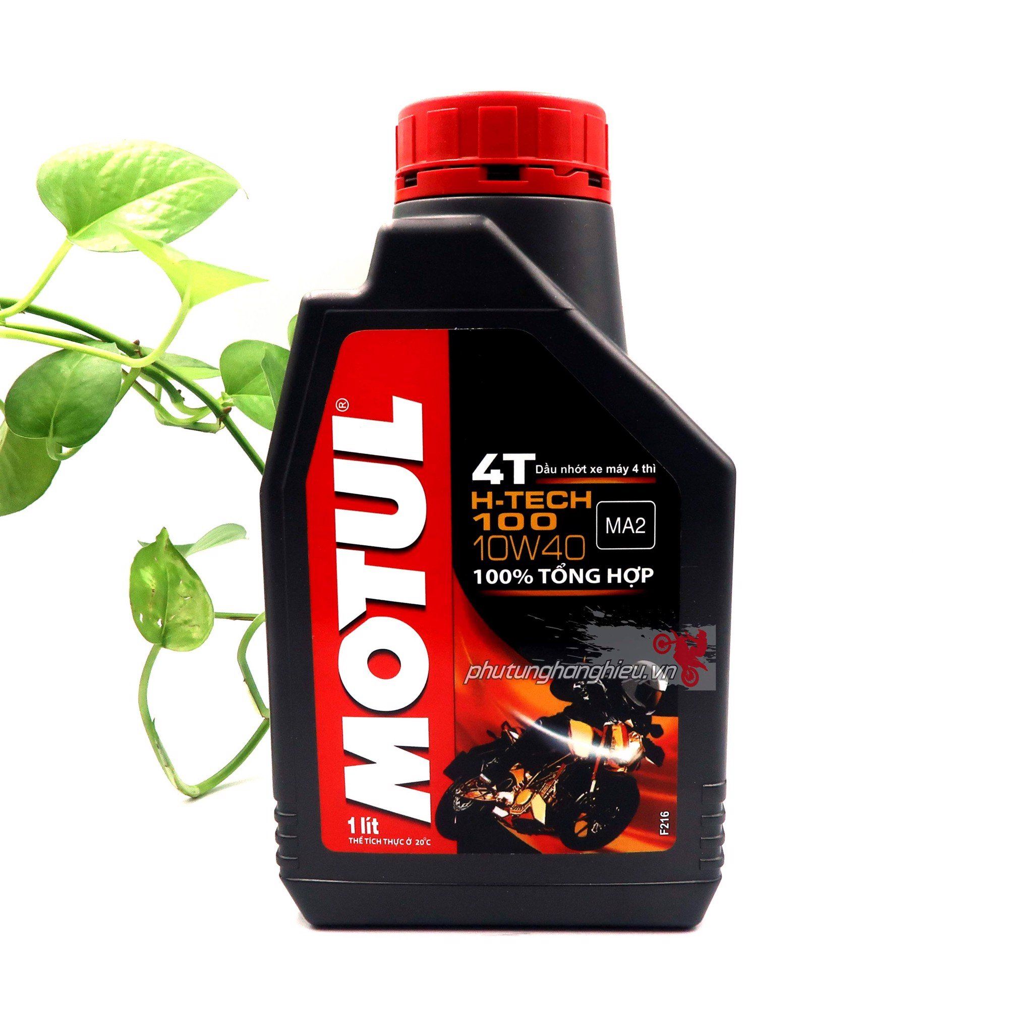 Nhớt Motul H-Tech 100 4T 10W40 - 100% Synthetic 1L/1L1/1L3
