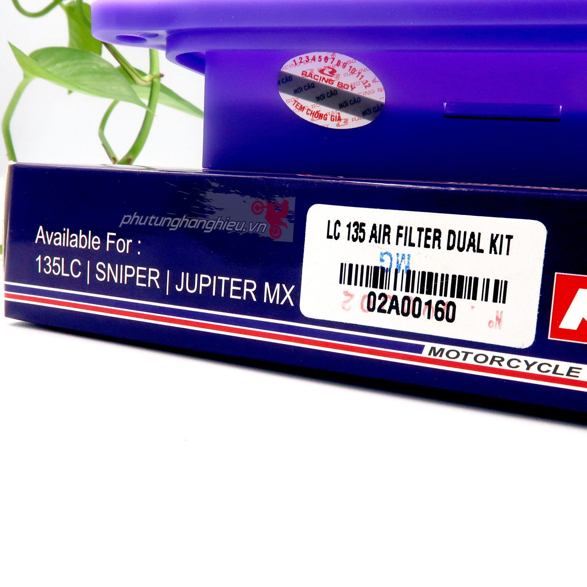 Lọc gió Uma Racing chính hãng dành cho Exciter 135