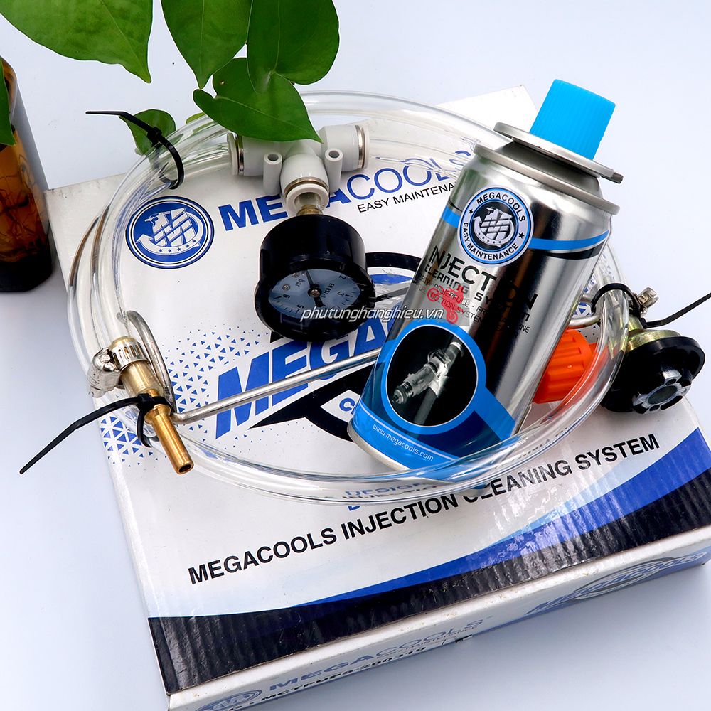 Dịch vụ súc rửa béc phun, kim phun bằng dung dịch chuyên dụng Megacools Injection Cleaning System