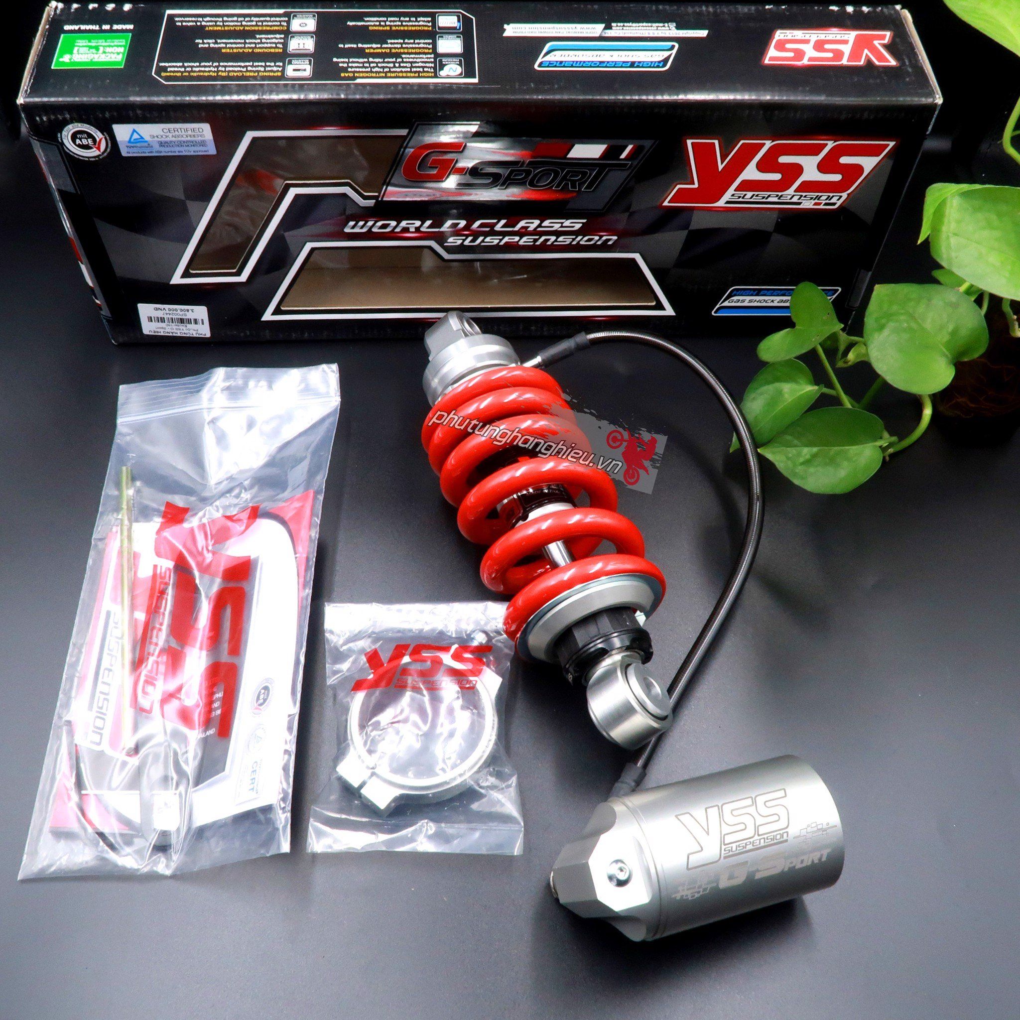 Phuộc YSS G-Sport có bình dầu cho xe Exciter 150