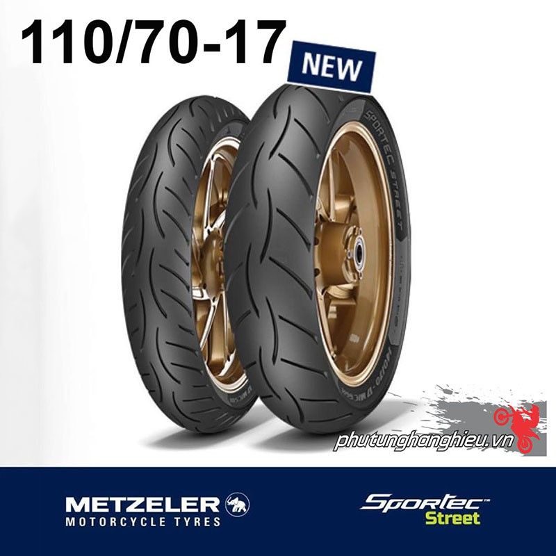 Vỏ xe Metzeler Sportec Street 110/70-17