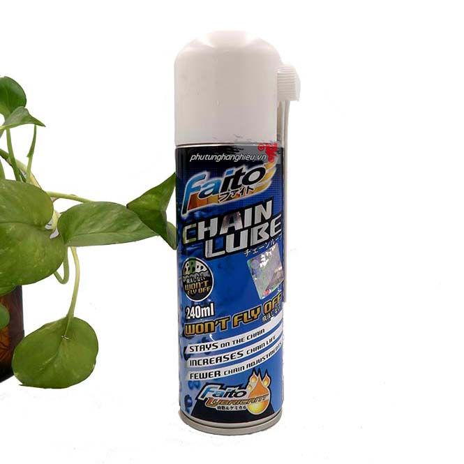 Xịt dưỡng sên Faito Chain Lube 240ml