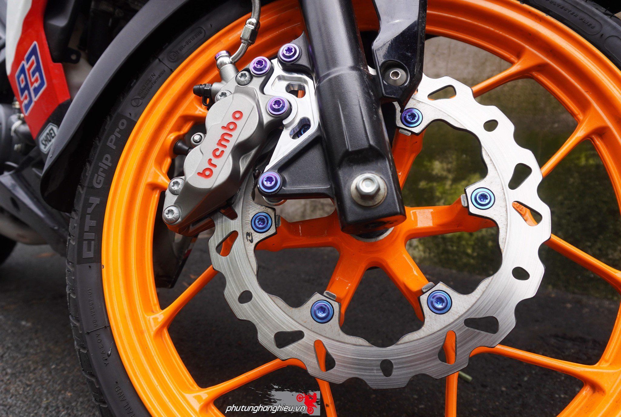 Heo dầu Brembo 4 piston (Chính hãng)