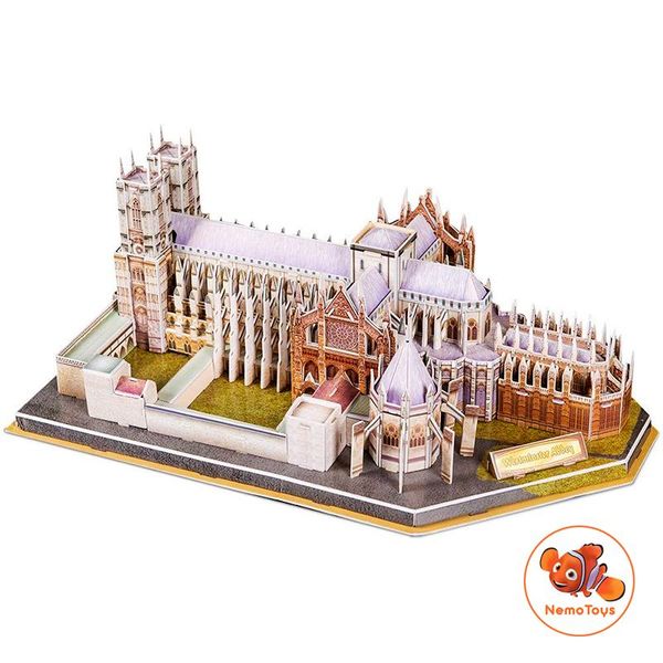  Mô hình giấy 3D CubicFun - Tu viện Westminster - Anh (MC121h) 