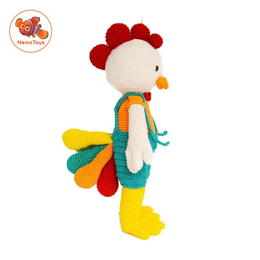 LuLy Gà Trai - Thú Len Handmade