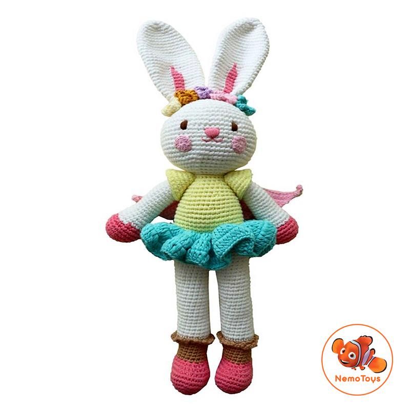Thú len Handmade - Thỏ Tình Yêu