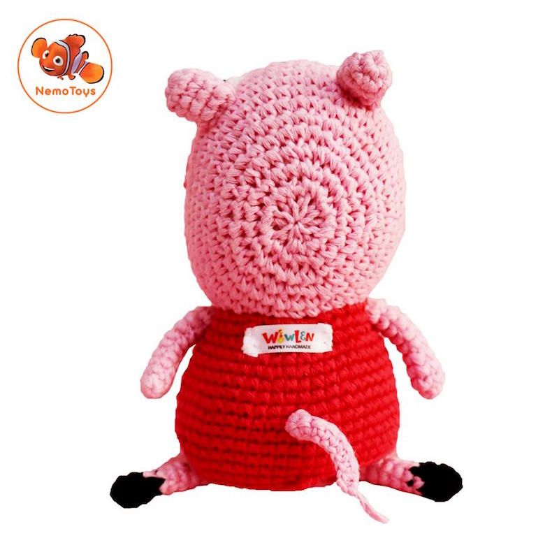Heo Peppa - Thú len Handmade