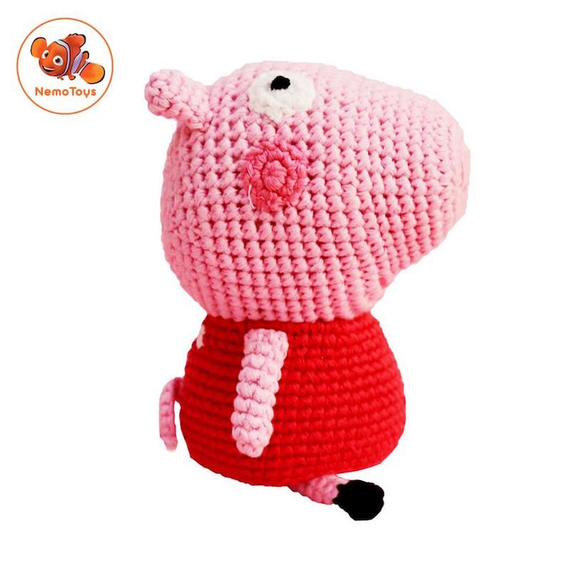 Heo Peppa - Thú len Handmade