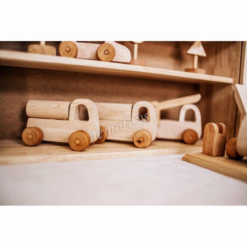  Đồ chơi gỗ xuất khẩu  - Bộ xe 7 chiếc 