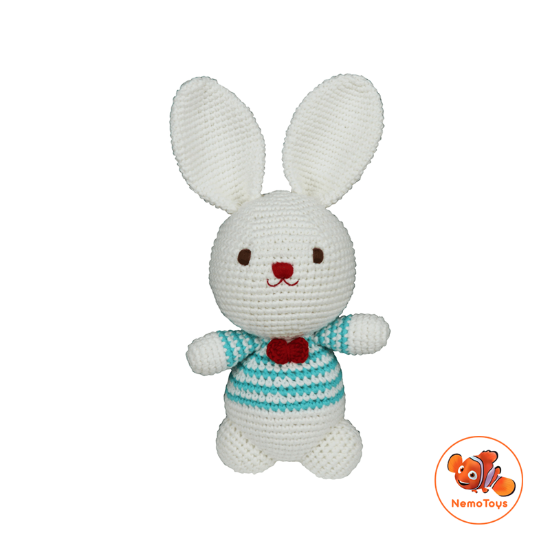 Thú len Handmade - Baby Thỏ Trai
