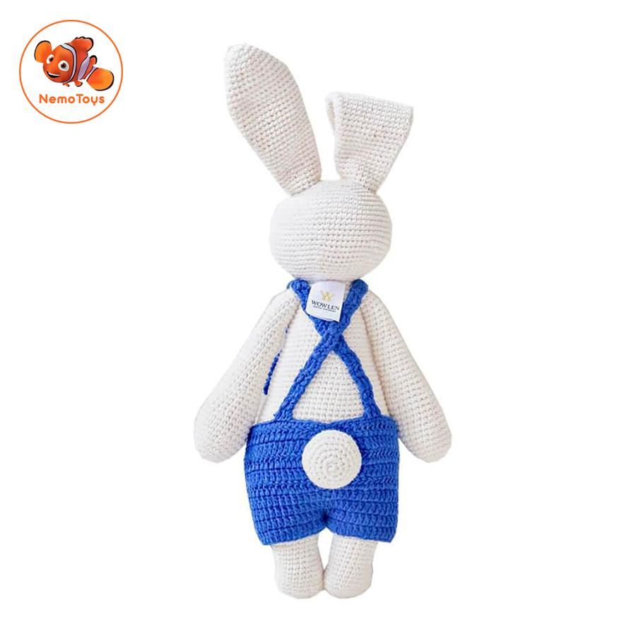 Thú Len Handmade -Jason Thỏ Ngọc Trai