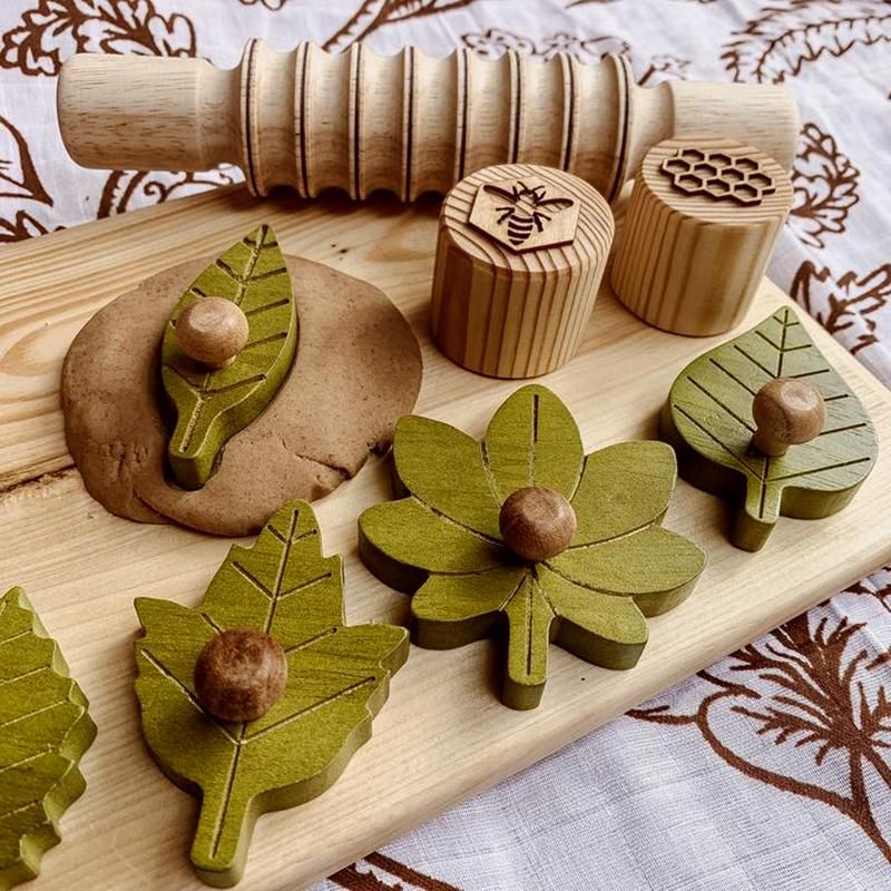 Đồ chơi gỗ xuất khẩu - Ghép hình lá