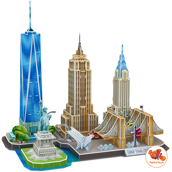  Mô hình giấy 3D CubicFun - City Line New York - MC255h 