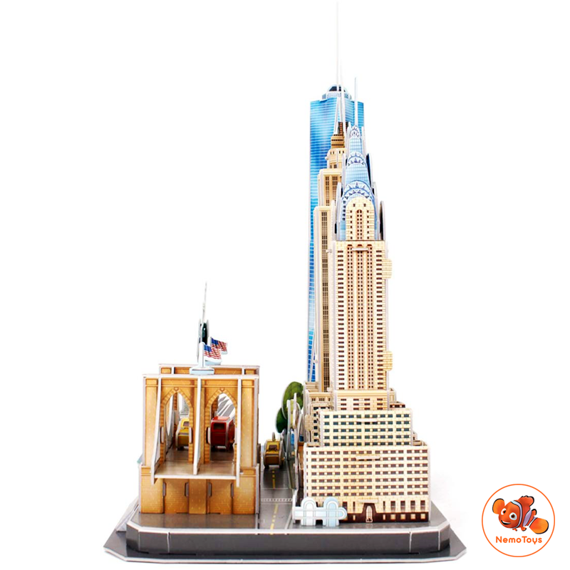Mô hình giấy 3D CubicFun - City Line New York - MC255h