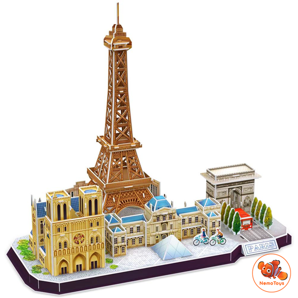  Mô hình giấy 3D CubicFun - City Line Paris - MC254h 