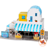  Mô hình giấy 3D CubicFun - Bộ nhà truyền thống Hy Lạp - Souverni shop- W3167h 