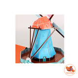  Mô hình giấy 3D CubicFun - Bộ nhà truyền thống Hy Lạp - Windmill - W3165h 