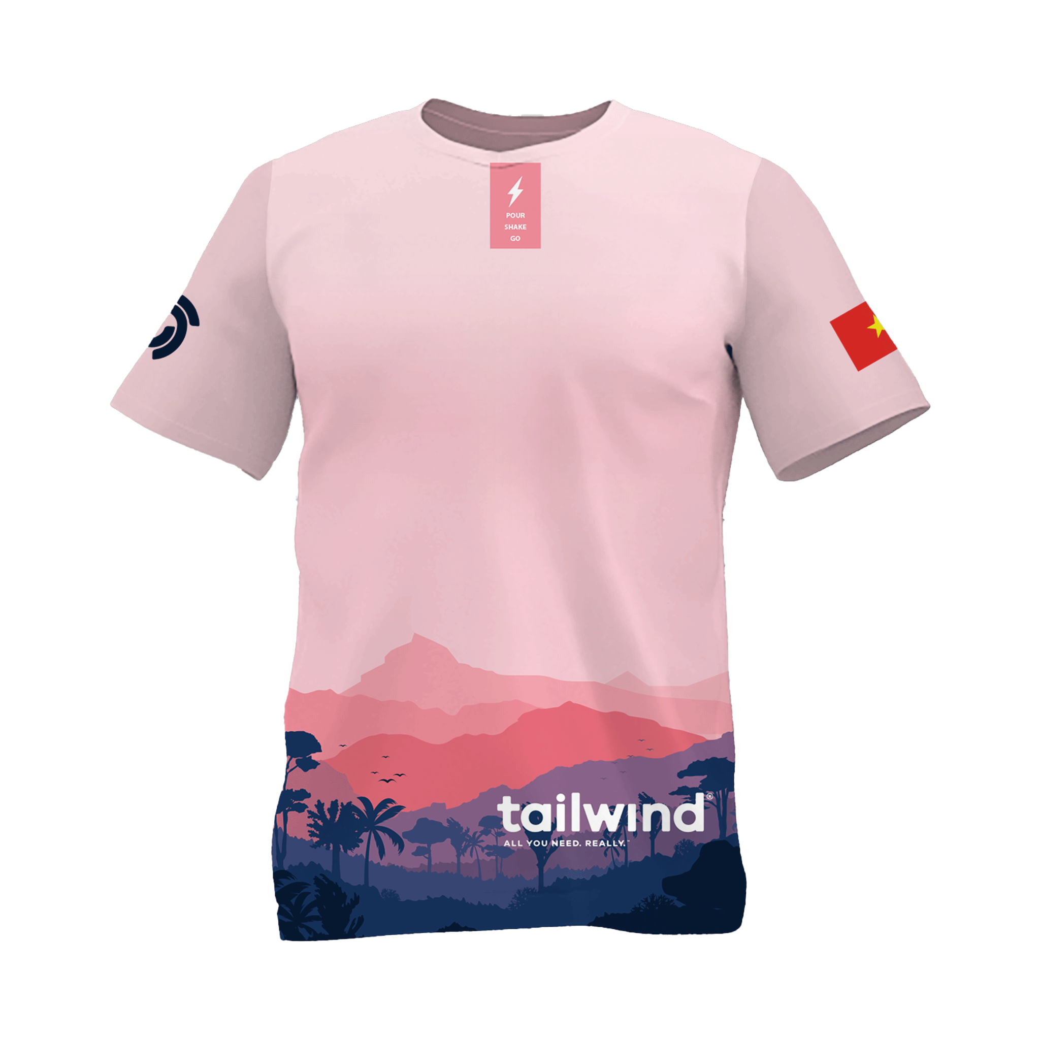 Áo thể thao tay ngắn Tailwind Nutrittion ver 2024 Unisex