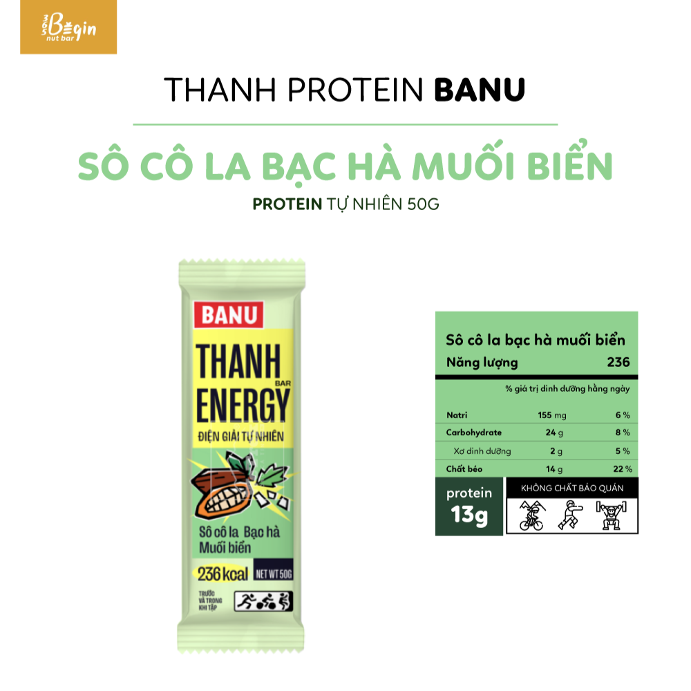 Thanh Protein 365 Begin - BANU