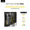 Bột phục hồi năng lượng X-Real với BCAA và Protein thực vật 35g