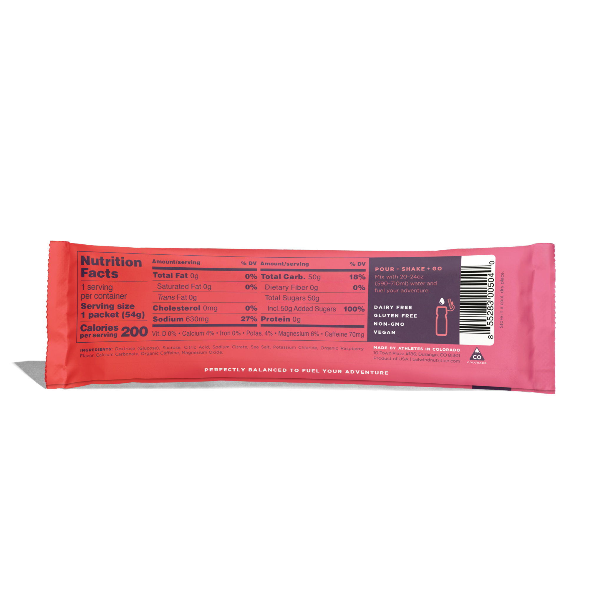 Bột năng lượng Tailwind Raspberry Cafeinated