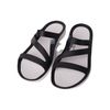 Dép sandal nữ Crocs 3 quai chéo- Đen