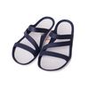 Dép sandal nữ Crocs 3 quai chéo- Xanh navy