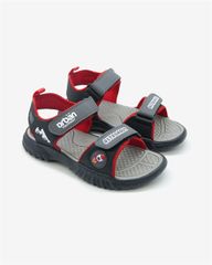 Sandal trẻ em quai dán thời trang SD2402- Đen đỏ