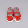 Giày trẻ em Nomnom đỏ 1 quai dán lòng ghi - 1913