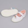 Giày trẻ em Nomnom trắng 1 quai dán cầu vồng - 1955