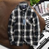  SƠ MI FLANNEL HOLLISTER 7M 